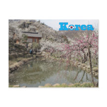 Korea-Frühling-Landschaft