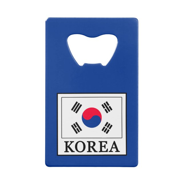 Korea Geldbeutel Flaschenöffner (Vorderseite)