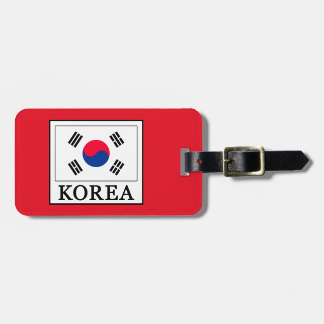 Korea Gepäckanhänger (Vorderseite horizontal)