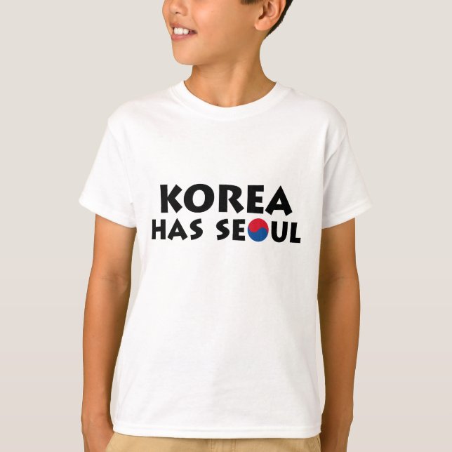 Korea hat Seoul T-Shirt (Vorderseite)