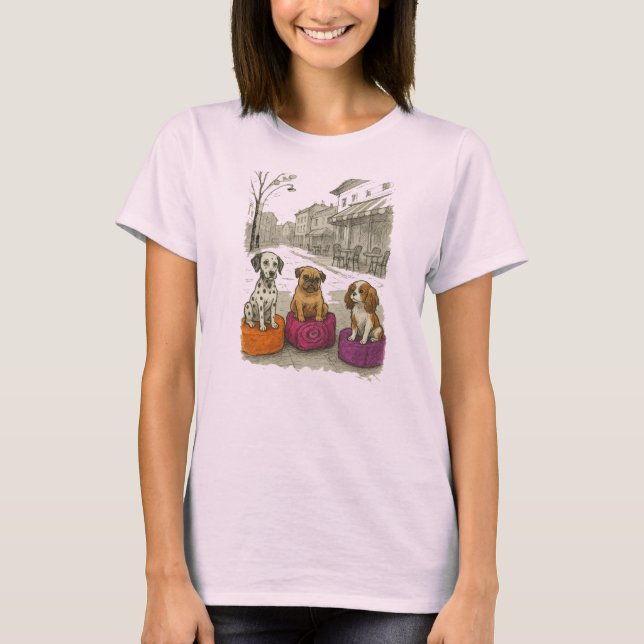 Korea Katzen T-Shirt (Vorderseite)