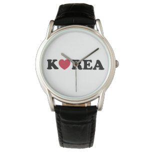 Korea Liebe Herz Armbanduhr