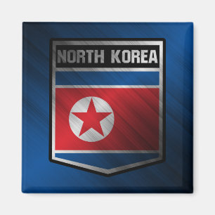 Korea, Nordkorea Magnet