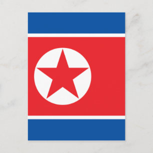 korea nördlich postkarte