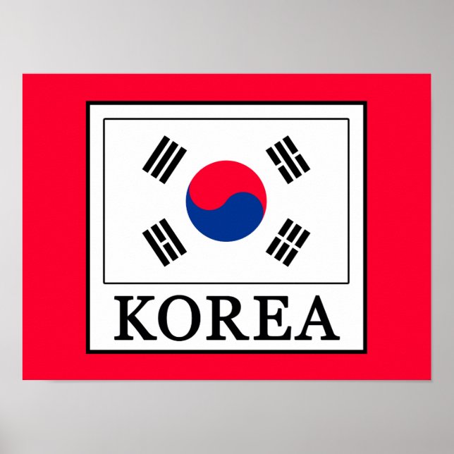 Korea Poster (Vorne)
