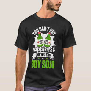 Korea Soju Alcohol Drinks Food Kpop T-Shirt