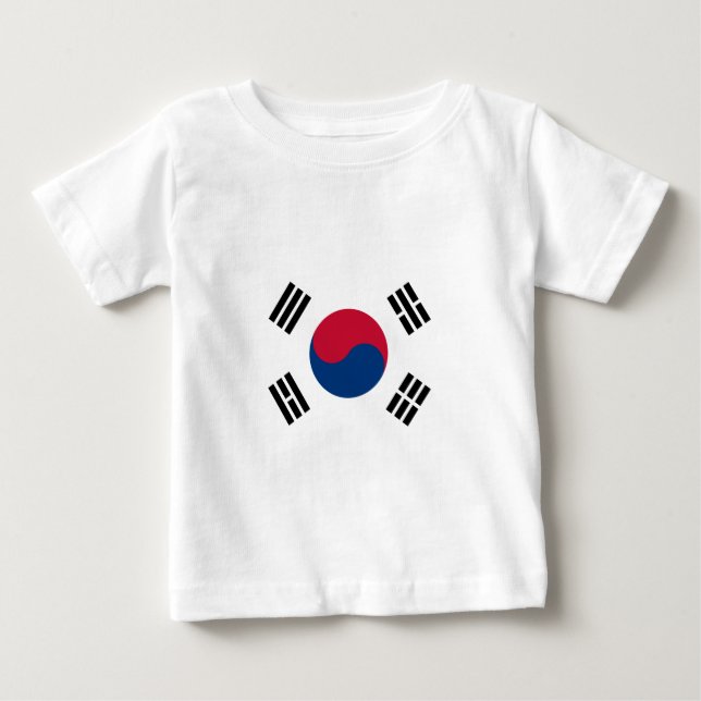 korea Süd Baby T-shirt (Vorderseite)