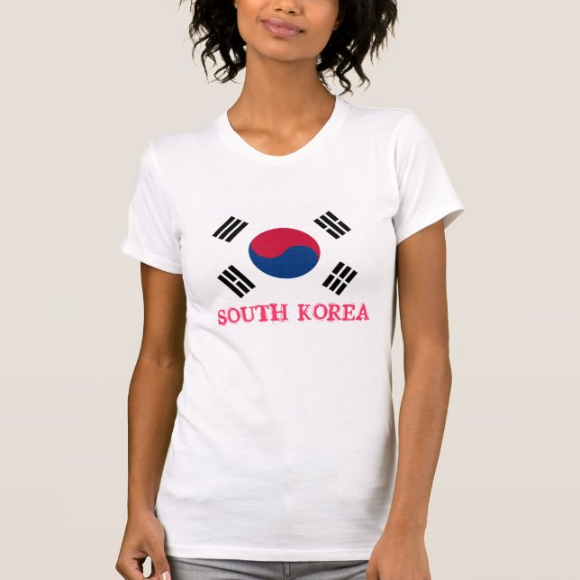 Korea T - Shirt    Ladys한 국 T-셔 츠 자 (Vorderseite)
