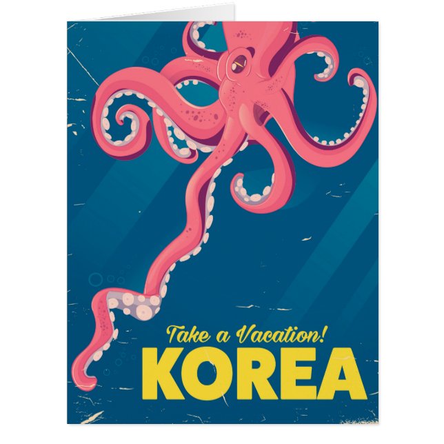 Korea Vacation Poster (Vorderseite)