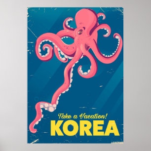 Korea Vacation Poster