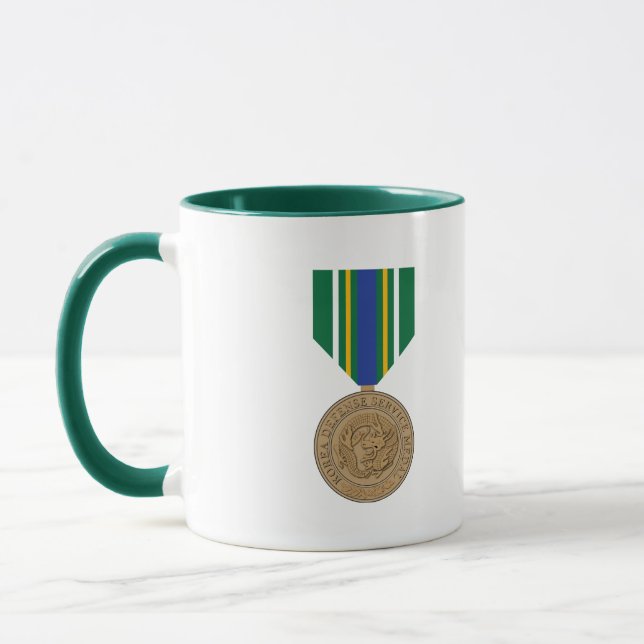Korea-Verteidigungs-Service-Medaille Tasse (Links)