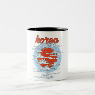 Korea Zweifarbige Tasse