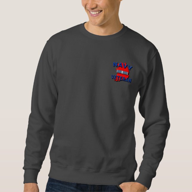 Koreakrieg-Veteranen-Service-Band, MARINE Sweatshirt (Vorderseite)