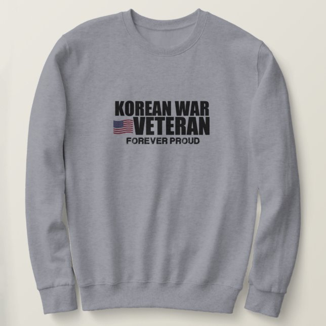 Koreakrieg-Veteranen-Sweatshirt Sweatshirt (Design vorne)