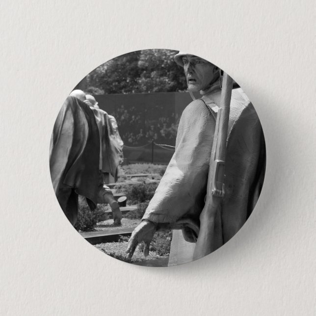 Koreakriegveterane Status Button (Vorderseite)