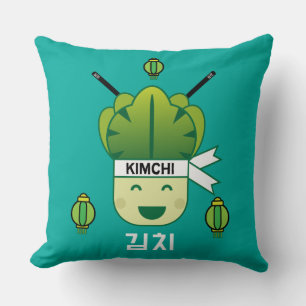 Korean Kimich Healthy Cabbage Food Probiotics Apr Kissen