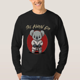 Korean Taekwondo Koala - Funny TKD Korean Martial T-Shirt