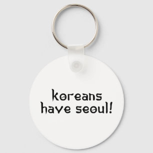 Koreaner haben Seoul Schlüsselanhänger