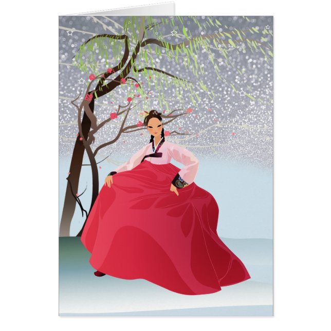Koreaner Hanbok (Vorne)