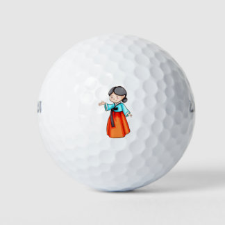 Koreanerin Golfball