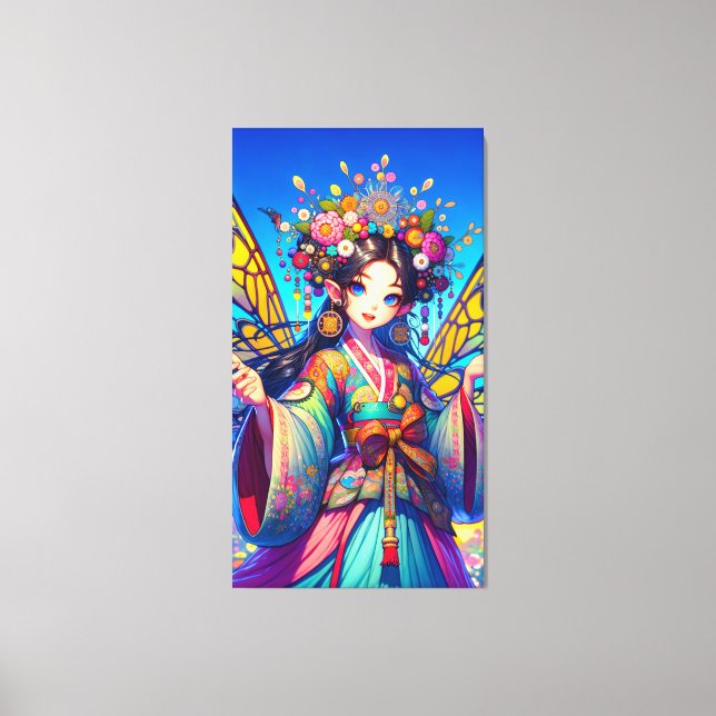 Koreanisch Fairy Leinwanddruck (Vorderseite)