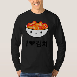 Koreanisch I Liebe Kimchi für Kpop oder Kdrama Fan T-Shirt