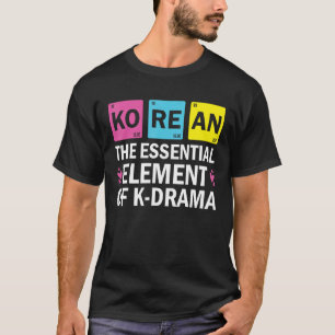 Koreanisch ist das wesentliche Element des regelmä T-Shirt