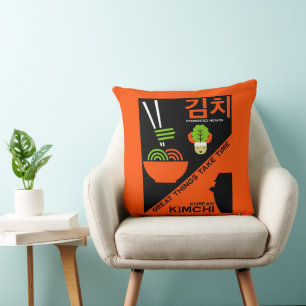 Koreanisch Kimchi Kitchen Art Kissen