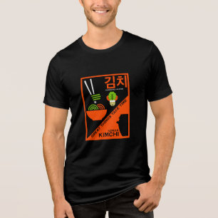 Koreanisch Kimchi Kitchen Art Tri-Blend Shirt