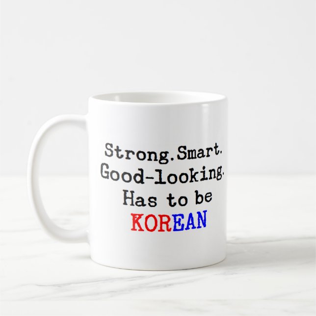 koreanisch stark kaffeetasse (Links)