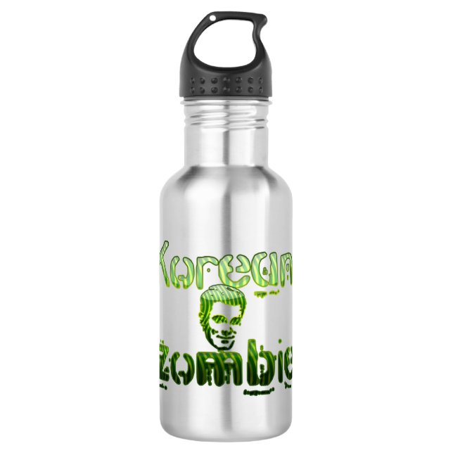 koreanisch, Zombie Edelstahlflasche (Vorderseite)