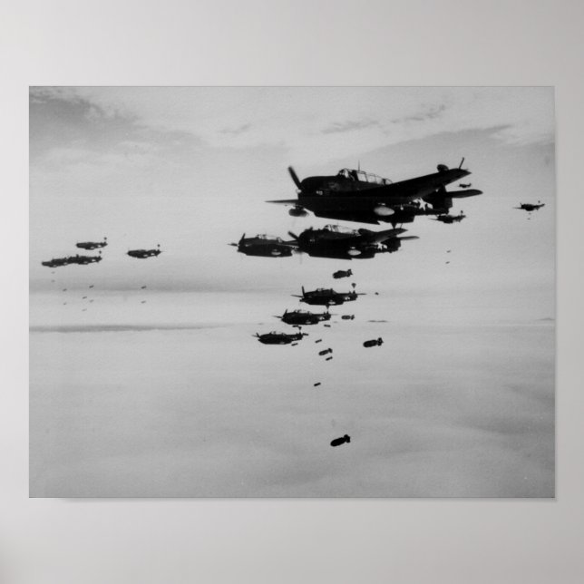 Koreanische Bombardierung Poster (Vorne)