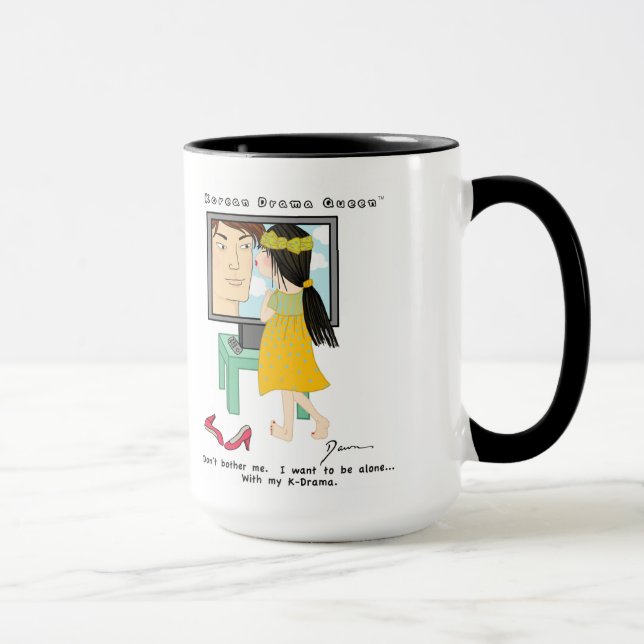 Koreanische Drama Queen™ K-Drama Tasse "stören (Rechts)