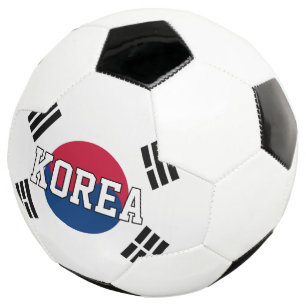 Koreanische Flagge Fußball für Teamfans und Spiele