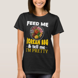 Koreanische GRILLEN Funny Korean Barbecue Food Lov T-Shirt