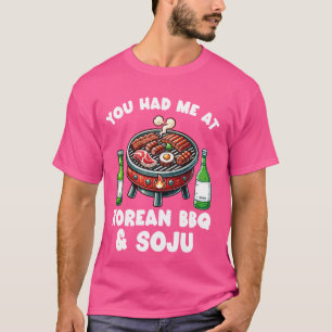 Koreanische GRILLEN Funny Korean Barbecue Food Lov T-Shirt