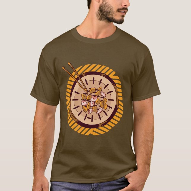 KOREANISCHE GRILLEN SAMGYEOPSAL T-Shirt (Vorderseite)