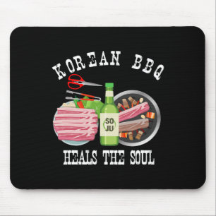 Koreanische Grillen und Soju heilen das Soul lusti Mousepad