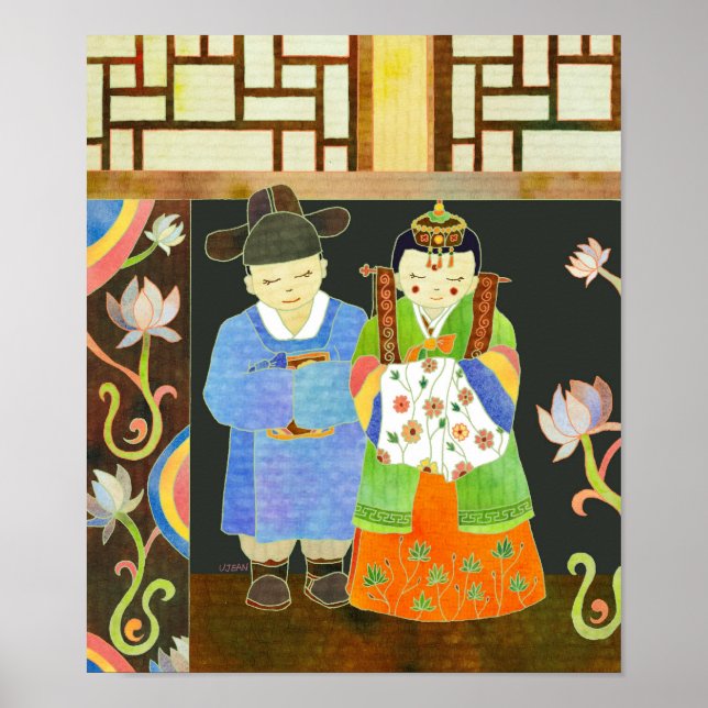 Koreanische Hochzeit (#2) Poster (Vorne)
