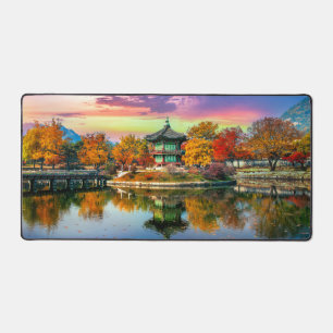 Koreanische Landschaft Schreibtischunterlage
