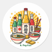 Koreanische Popkultur-Brustdruck gedruckter Rucksa