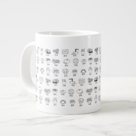 Koreanische Tasse-Cup-Sonderausgabe Jumbo-Tasse
