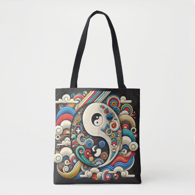 koreanische Tradition Taegeuk Tasche (Vorderseite)