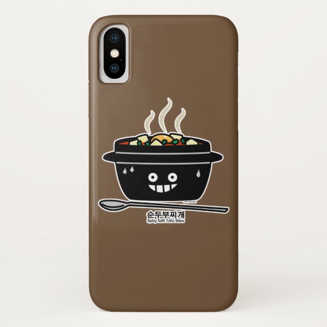Koreanische würzige weiche Case-Mate iPhone hülle (Rückseite)