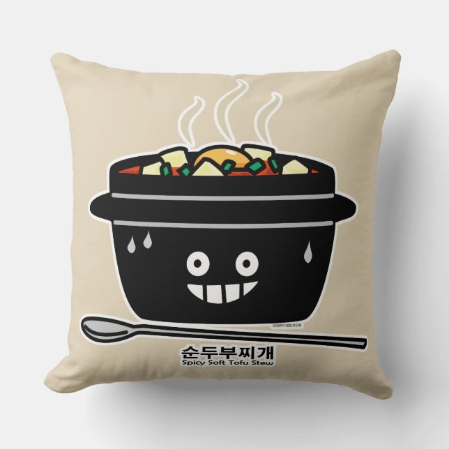 Koreanische würzige weiche kissen (Vorderseite)