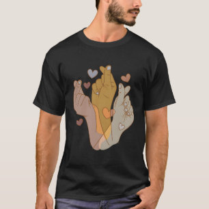 Koreanischer Er signiert K-Pop Er singt koreanisch T-Shirt