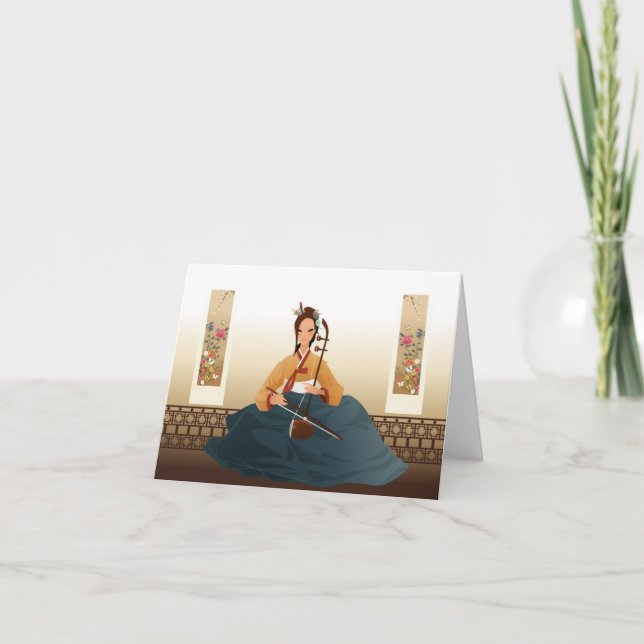 Koreanischer Geiger Karte (Vorderseite)