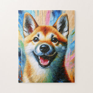 Koreanischer Jindo Hund Acryldruck Dog Lover Gesch