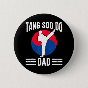 Koreanischer Kampfkunst Karate Tang Soo Do Button