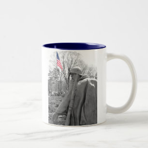 Koreanischer Kriegs-Denkmal-Tasse Zweifarbige Tasse